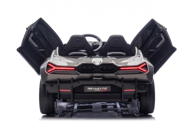 Elektrické auto Lamborghini Revuelto XL šedé