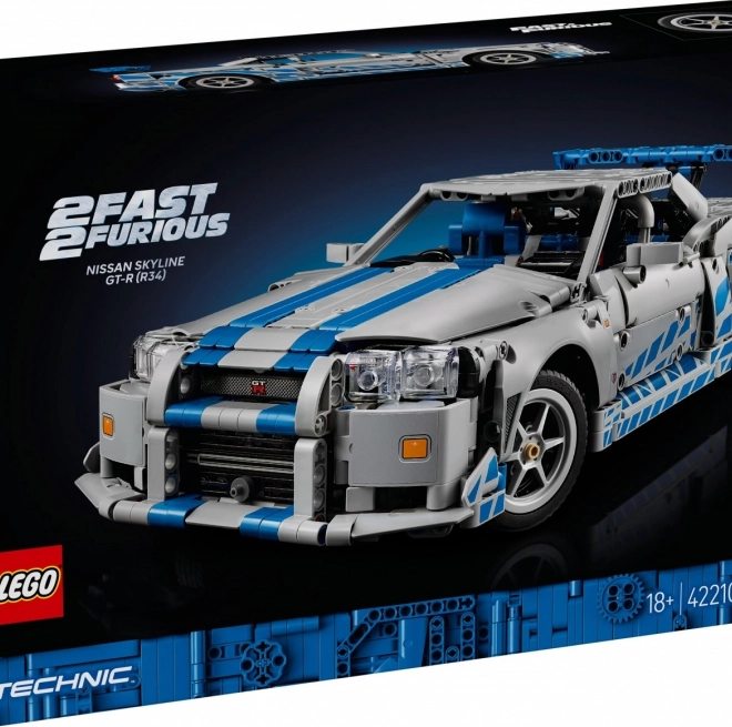 Klocki Technic Nissan Skyline GT-R z filmu Rychle a zběsile