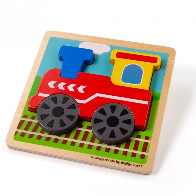 Vkládací puzzle vláček od Bigjigs Toys