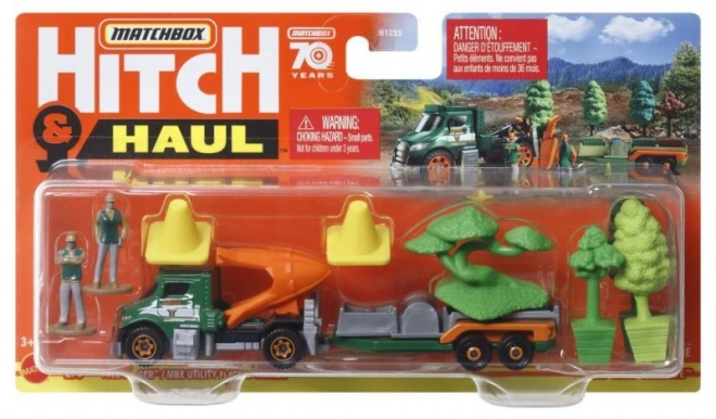 Vozidlo Matchbox s příslušenstvím
