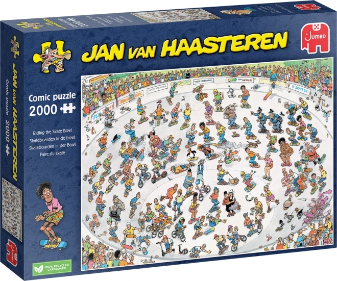 JUMBO Puzzle JvH Jízda na dráze 2000 dílků