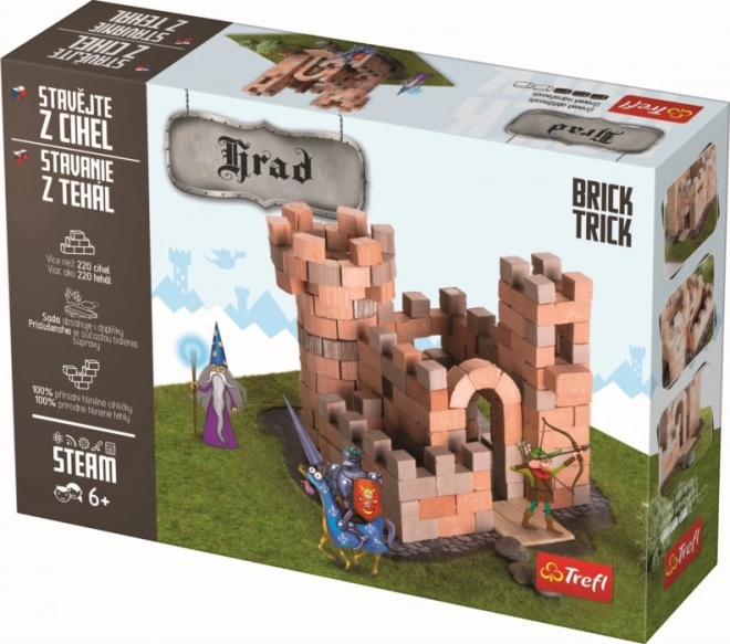 Stavebnice hrad z cihel Brick Trick