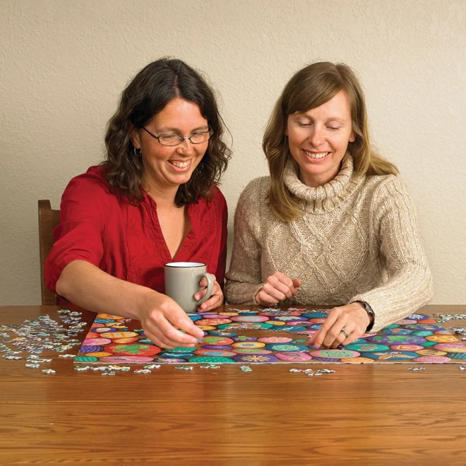 Puzzle Malované kameny Jihozápadu COBBLE HILL 1000 dílků