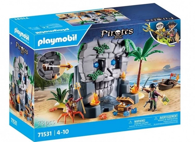 Hrací sada PLAYMOBIL Piráti - Ostrov lebky
