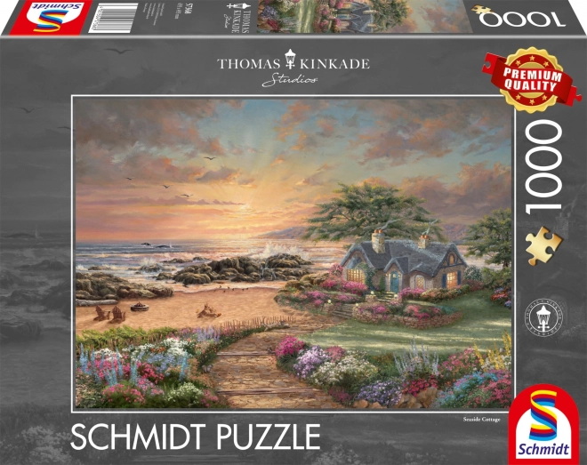 Puzzle Chaloupka na pobřeží 1000 dílků