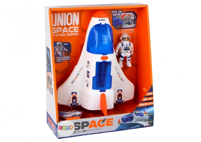 Vesmírná mise Kosmická raketa Kosmonaut Set 2 ELE