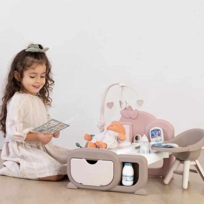 Smoby Baby Nurse Cocoon Hrací centrum s panenkou