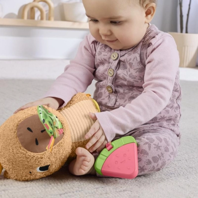 Fisher-Price plyšová hračka kapybara s příslušenstvím