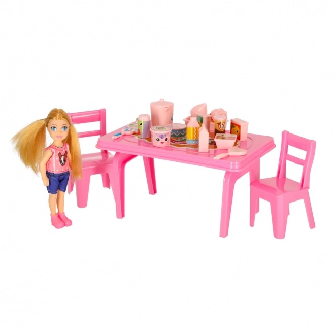 Kamper pro panenky s food truckem