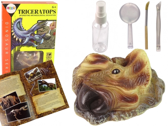 Vzdělávací sada vykopávek Triceratops