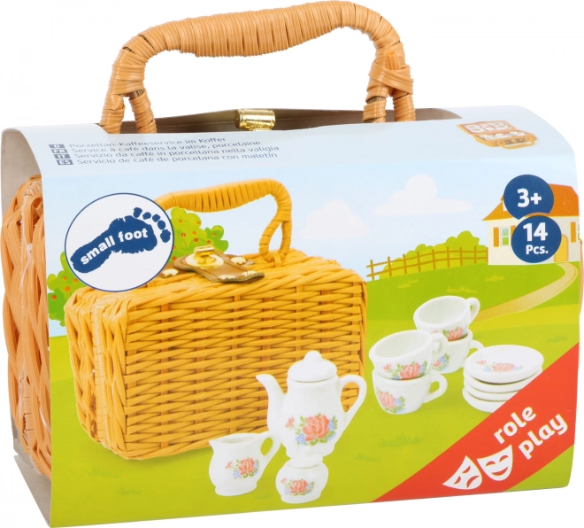 Malý foot kávový set v kufříku