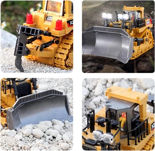 Kovová radlice a odolná konstrukce