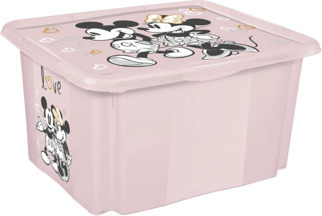 Úložný box Minnie Malý Růžová