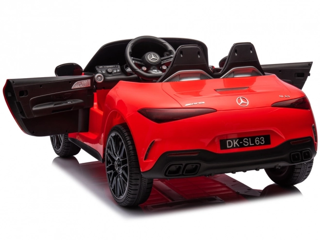 Auto na akumulator Mercedes SL 63 AMG – Červená