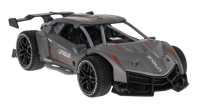 Kovový automobil POWER – Stříbrný