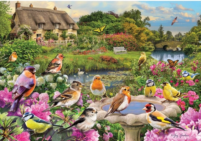 GIBSONS Puzzle Zpěv ptáků u potoka XL 250 dílků