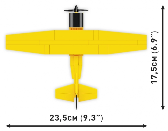 Cessna 172 Skyhawk stavebnice žlutá