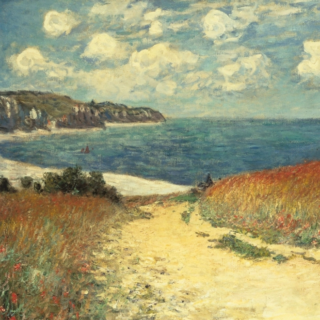Poznámkový kalendář Claude Monet 2026, 30 x 30 cm