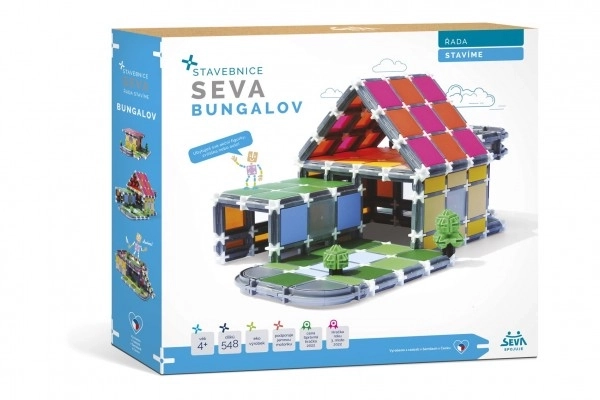 Stavebnice SEVA Stavíme Bungalov
