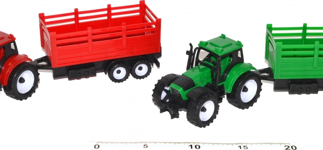 Traktor s vlečkou pro děti