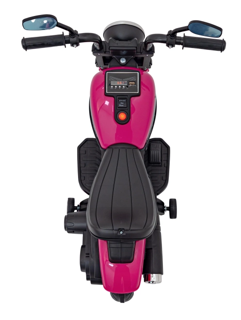 Motocikel Chopper FASTER – Růžový