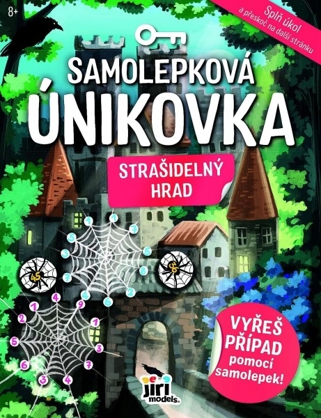 Samolepková únikovka Strašidelný hrad