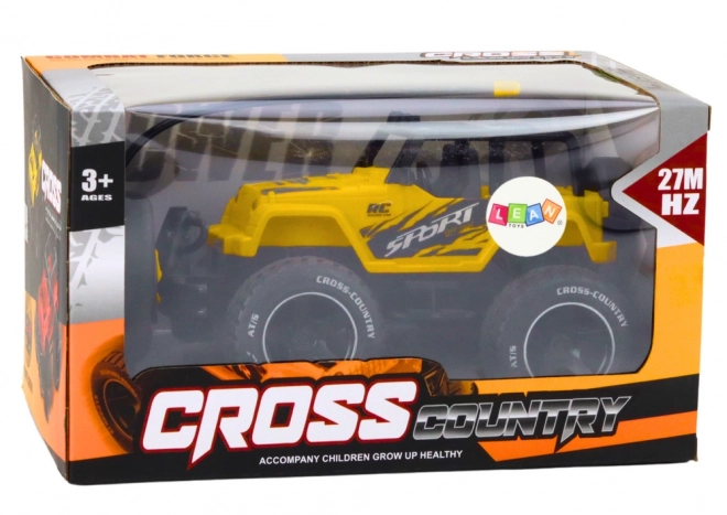 Závodní RC Terenovní Auto 1:18 Žluté