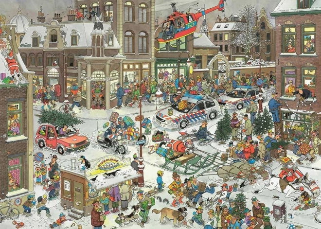 Puzzle JUMBO Jan van Haasteren Vánoce 1000 dílků