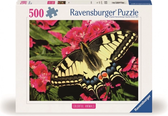 Puzzle Krásný motýlek 500 dílků