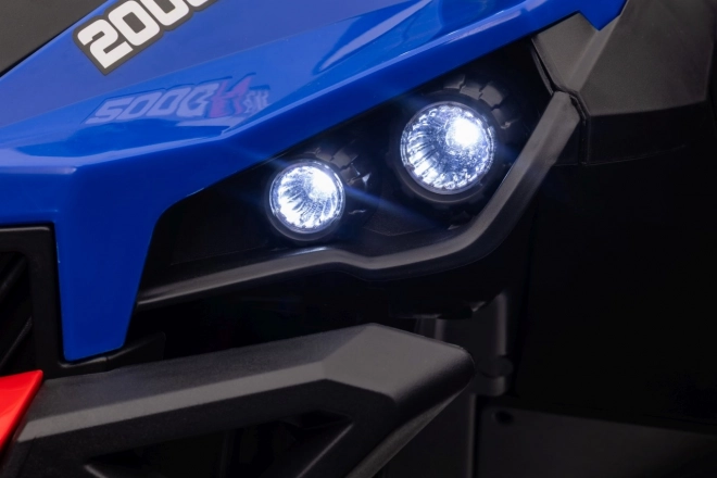 Dětský elektrický buggy UTV-MX modrý