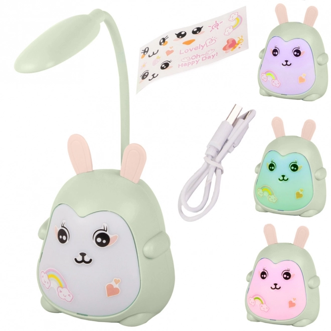 LED RGB stolní lampa pro děti s USB
