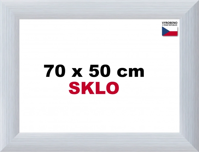 Hliníkový rám na puzzle stříbrný