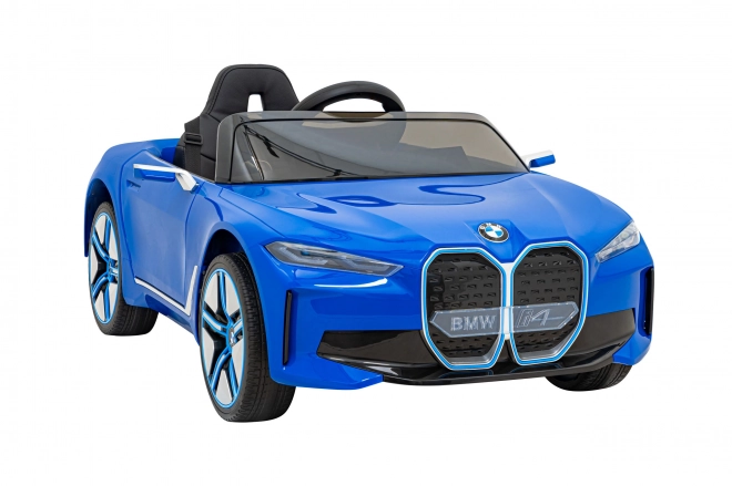 Dětské auto na baterii BMW i4 – Modré