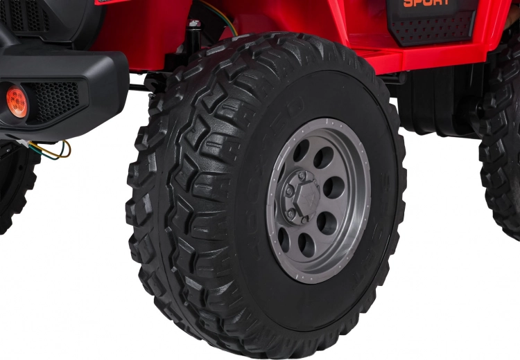 Obří EVA kola a vysoký podvozek