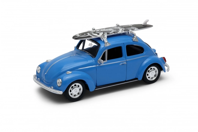 Model Volkswagen Beetle 1:34 modrý