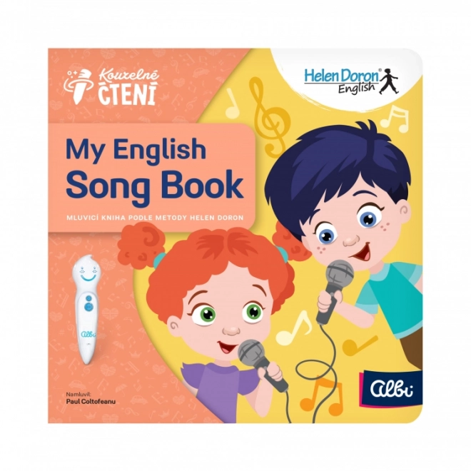 Kniha My English Song Book Kouzelné čtení