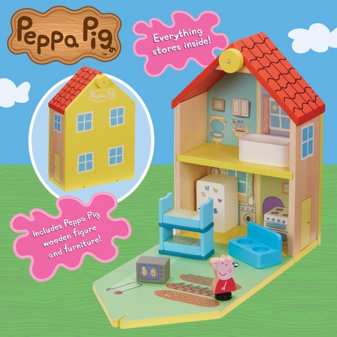 Dřevěný domeček Prasátko Peppa