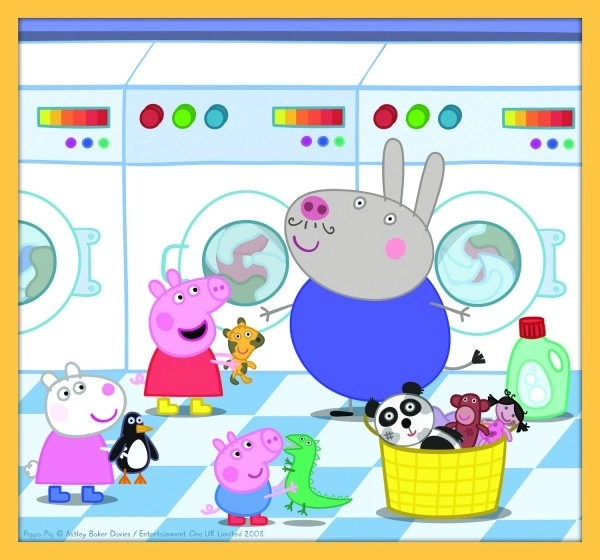Puzzle 10v1 Peppa Pig