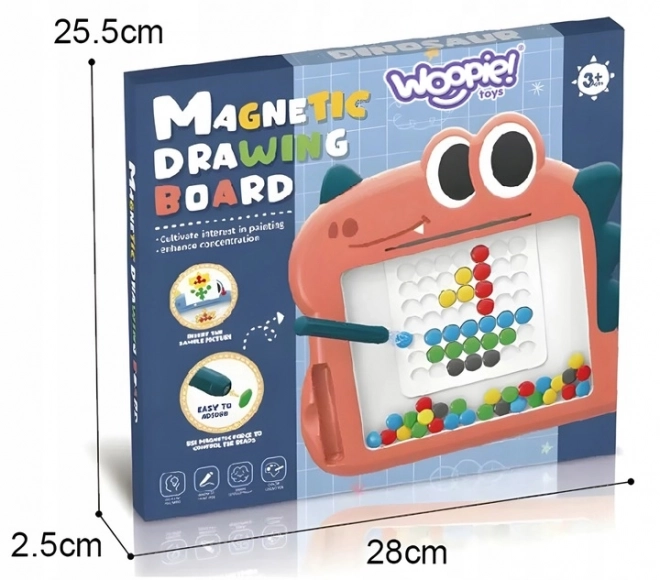 Magnetická tabule Dino od Woopie