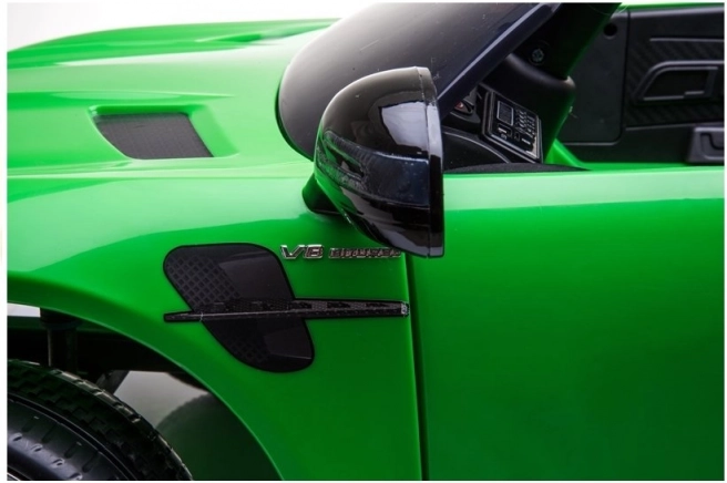 Dětské auto na baterii Mercedes GTR zelené