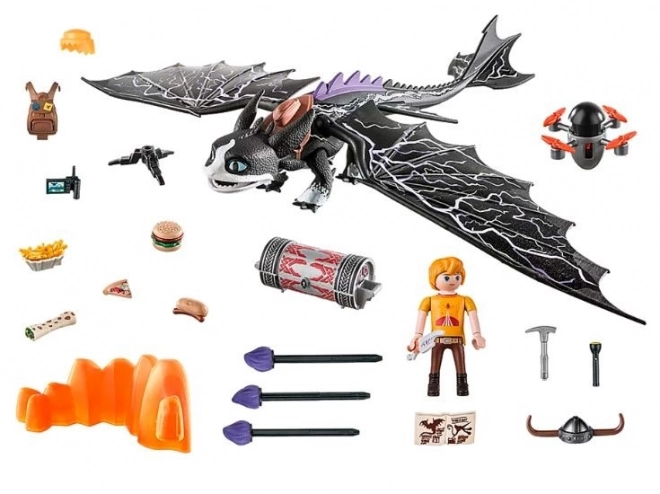 Dragons 71081 Sada figurek Thunder & Tom