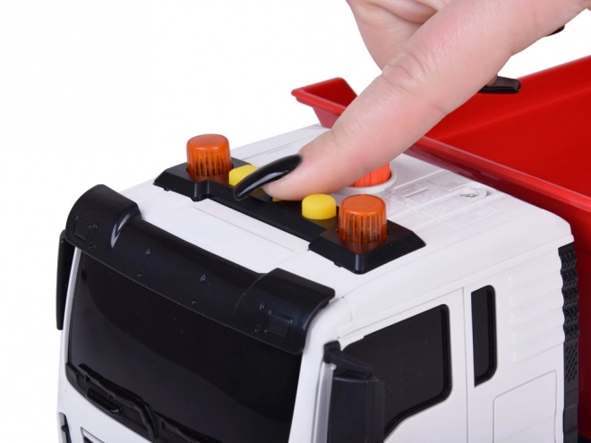Dětský nákladní auto s funkcemi světla a zvuku