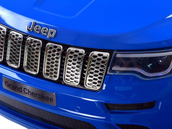 Dětské auto na akumulátor Jeep Grand Cherokee – Lakovaná modrá