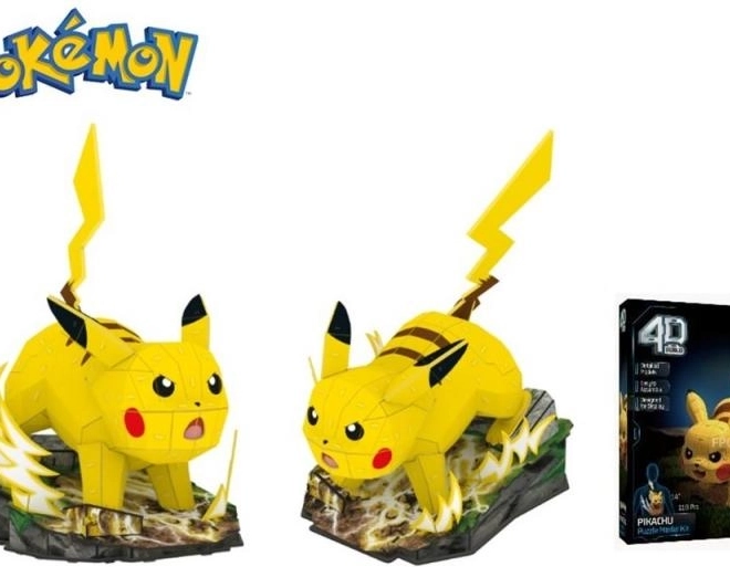 3D puzzle POKÉMON Pikachu 4D Puzzle