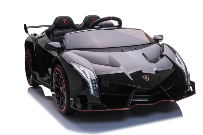 Černé dětské auto Lamborghini Veneno