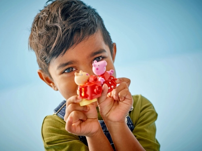 Kostky DUPLO Peppa Pig Narozeninový domek Peppy