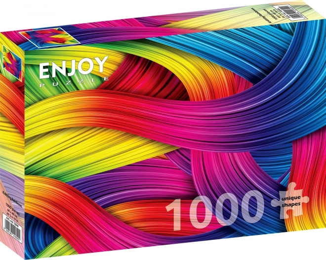 Puzzle Splétání duhy 1000 dílků