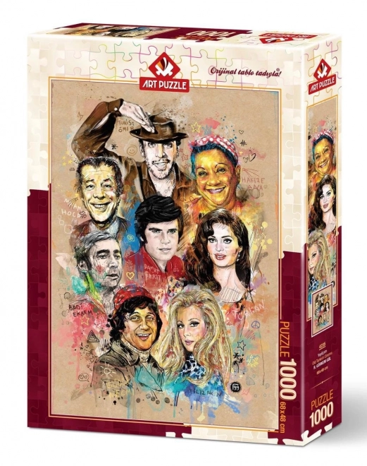 ART PUZZLE Puzzle Turecké filmy 1000 dílků