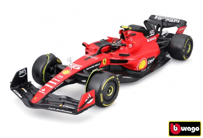 Kovový model Formule 1 Ferrari Scuderia SF-23 s Carlosem Sainzem