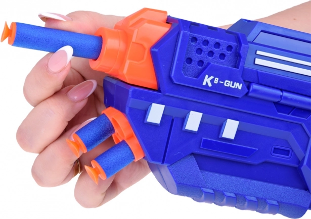 Hračka pistole SPACE GUN s pěnovými a gelovými náboji